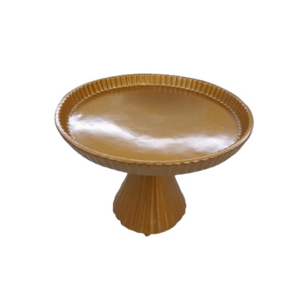 Bandeja Dourada Frisada G 